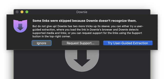 Unsupported Link